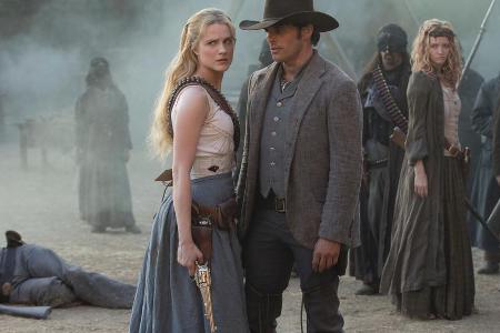 Evan Rachel Wood und James Marsden in der HBO-Serie Evan Rachel Wood und James Marsden in der HBO-Serie