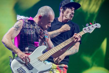 Sie sorgten für einen rockigen Schulvormittag: die Red Hot Chili Peppers Sie sorgten für einen rockigen Schulvormittag: die Red Hot Chili Peppers