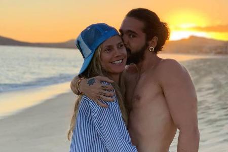 Heidi Klum und Tom Kaulitz turteln am Strand Heidi Klum und Tom Kaulitz turteln am Strand