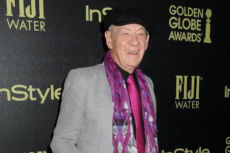Ian McKellen saß schon einmal auf dem Thron der Queen Ian McKellen saß schon einmal auf dem Thron der Queen