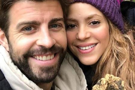 Sieht glücklich aus: Shakira und ihr Gerard Piqué Sieht glücklich aus: Shakira und ihr Gerard Piqué