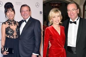 Gerhard Schröder und Doris Schröder-Köpf beim Bundespresseball