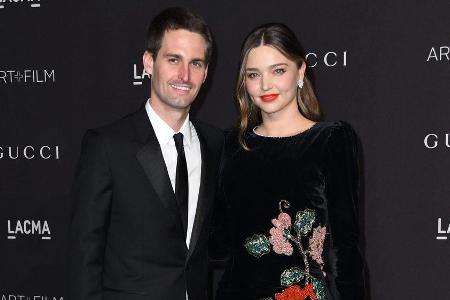 Zeigen sich nur selten gemeinsam auf dem roten Teppich: Miranda Kerr und Evan Spiegel Zeigen sich nur selten gemeinsam auf dem roten Teppich: Miranda Kerr und Evan Spiegel