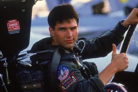 Daumen hoch: Tom Cruise will angeblich seinen Jet in der 