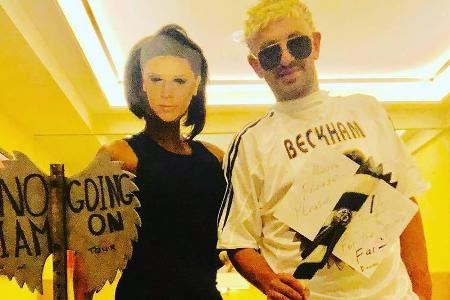 Mel B samt Kumpel - oder doch Victoria und David Beckham? Mel B samt Kumpel - oder doch Victoria und David Beckham?