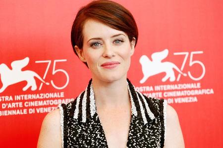 Fürchtet einen starken Auftritt von Olivia Colman: Claire Foy. Fürchtet einen starken Auftritt von Olivia Colman: Claire Foy.