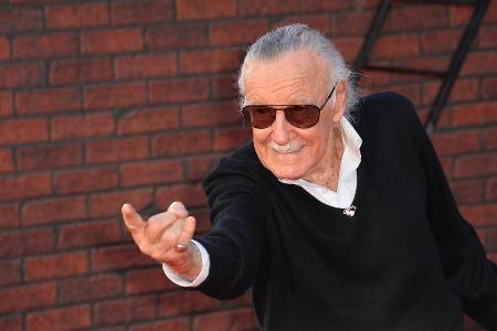 Stan Lee bei der Premiere von 