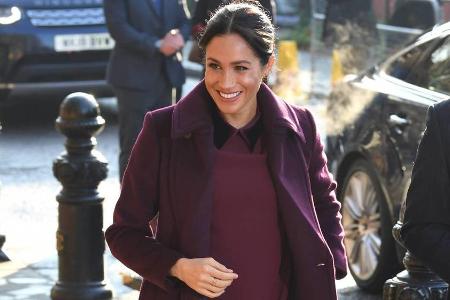 Herzogin Meghan besuchte am Mittwoch überraschend die Hubb Community Kitchen in London