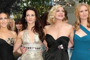 Sarah Jessica Parker (v.l.), Kristin Davis, Kim Cattrall und Cynthia Nixon spielten in "Sex and the City" die Hauptrollen