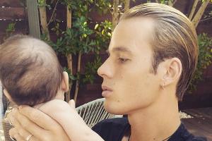 Douglas und seine kleine Schwester Frida