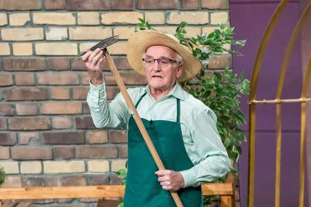 Mit seinen 79 Jahren ist Rudolf Wild der bislang älteste Gründer der TV-Show Mit seinen 79 Jahren ist Rudolf Wild der bislang älteste Gründer der TV-Show