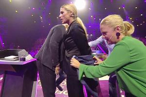 In RTL-Show: Peinliche Hosen-Panne bei Michelle Hunziker