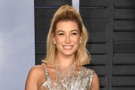 US-Model Hailey Baldwin hat einen US-Model Hailey Baldwin hat einen