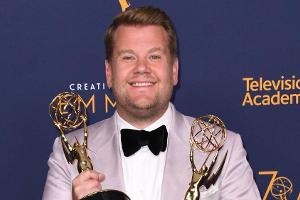 James Corden reagiert schon mal unfreundlich auf die Fragen der Journalisten
