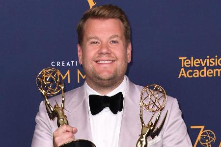 James Corden reagiert schon mal unfreundlich auf die Fragen der Journalisten James Corden reagiert schon mal unfreundlich auf die Fragen der Journalisten