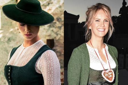 Die Dirndl-Trends 2018 auf einen Blick (unter anderem an Monica Ivancan, rechts): viel Spitze und Materialmix Die Dirndl-Trends 2018 auf einen Blick (unter anderem an Monica Ivancan, rechts): viel Spitze und Materialmix