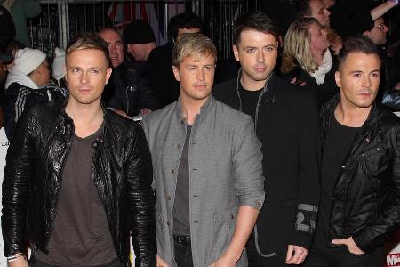 Nicky Byrne, Kian Egan, Mark Feehily und Shane Filan (v.l.n.r.), hier bei den Mirror Pride Of Britain Awards 2010, wollen ge... Nicky Byrne, Kian Egan, Mark Feehily und Shane Filan (v.l.n.r.), hier bei den Mirror Pride Of Britain Awards 2010, wollen ge...