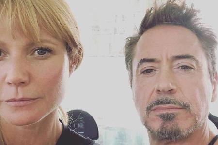 Gwyneth Paltrow und Robert Downey Jr. machen Mittagspause Gwyneth Paltrow und Robert Downey Jr. machen Mittagspause