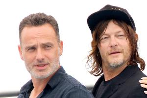 Andrew Lincoln (l.) und Norman Reedus sind ziemlich beste Freunde