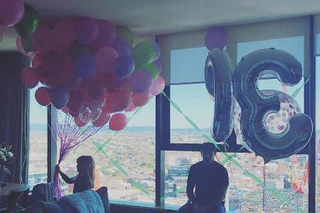 Pink feiert ihren 39. Geburtstag mit der Familie Pink feiert ihren 39. Geburtstag mit der Familie