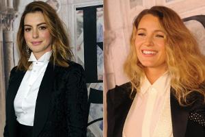 Blake Lively und Anne Hathaway im Partnerlook