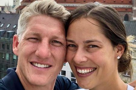 Endlich wieder in München: Schweini und seine Ana Endlich wieder in München: Schweini und seine Ana