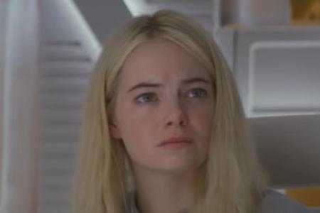 Emma Stone weiß in Emma Stone weiß in