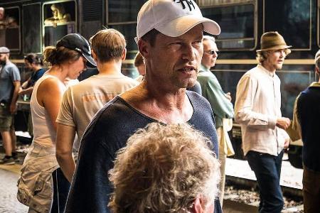 Til Schweiger am Filmset von Til Schweiger am Filmset von