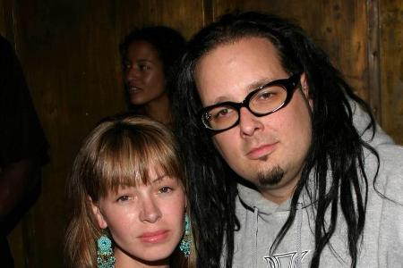 Jonathan Davis mit seiner Frau Deven Jonathan Davis mit seiner Frau Deven