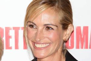 Julia Roberts vor einer Vorstellung von "Pretty Woman: The Musical"