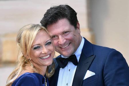 Francis Fulton-Smith und seine neue Lebensgefährtin Claudia Hillmeier in Bayreuth Francis Fulton-Smith und seine neue Lebensgefährtin Claudia Hillmeier in Bayreuth