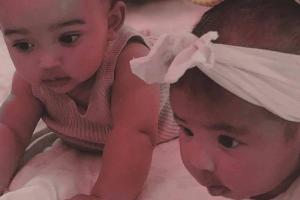 Kim Kardashian zeigt auf Instagram Tochter Chicago und ihre Cousine True
