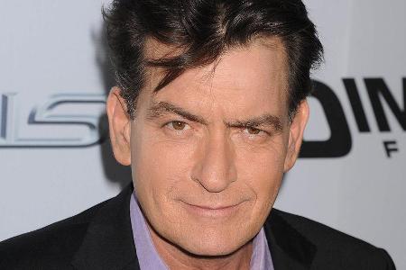 Charlie Sheen auf der Premiere von Charlie Sheen auf der Premiere von