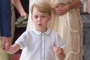 Prinz George geht zum ersten Mal auf Moorhuhnjagd