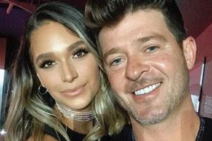 Robin Thicke und seine Freundin verraten das Geschlecht ihres Babys