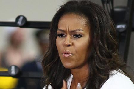 Michelle Obama bei einem Auftritt in New York City Michelle Obama bei einem Auftritt in New York City
