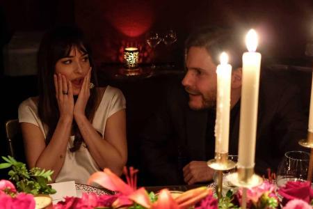 Dakota Johnson und Daniel Brühl im Gespräch Dakota Johnson und Daniel Brühl im Gespräch