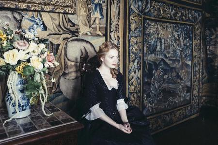 Emma Stone wird als Abigail Masham in Emma Stone wird als Abigail Masham in