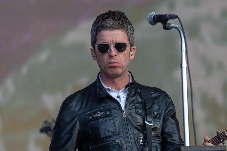 Noel Gallagher bei einem Auftritt in Schottland Noel Gallagher bei einem Auftritt in Schottland