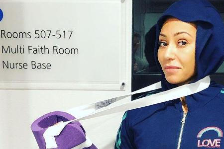 Mel B hatte Glück im Unglück Mel B hatte Glück im Unglück
