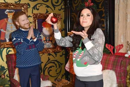 Bei Madame Tussauds in Berlin erwarten Schauspieler als Harry und Meghan die Besucher Bei Madame Tussauds in Berlin erwarten Schauspieler als Harry und Meghan die Besucher