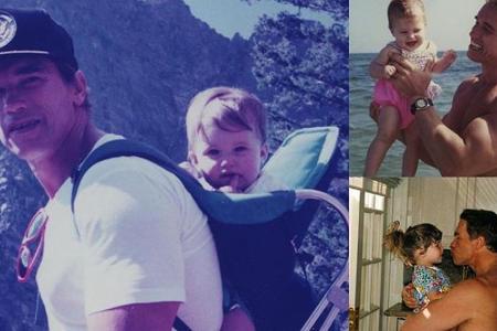 Arnold und seine Tochter Katherine Schwarzenegger Arnold und seine Tochter Katherine Schwarzenegger