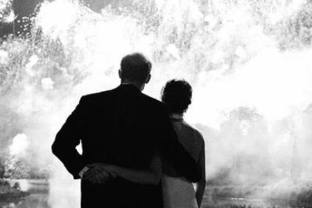 Die Ankunft des Hochzeitspaares in Frogmore ist die Weihnachtskarte von Harry und Meghan Die Ankunft des Hochzeitspaares in Frogmore ist die Weihnachtskarte von Harry und Meghan