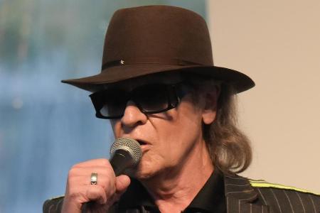Udo Lindenberg bei einem Auftritt in Frankfurt Udo Lindenberg bei einem Auftritt in Frankfurt
