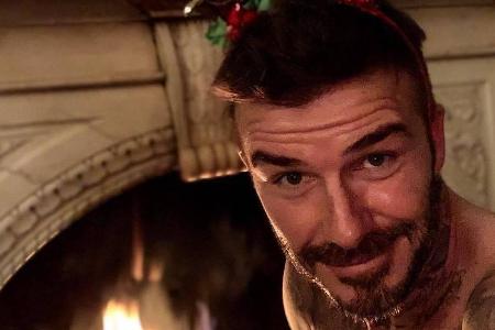 David Beckham freut sich auf das Weihnachtsfest David Beckham freut sich auf das Weihnachtsfest