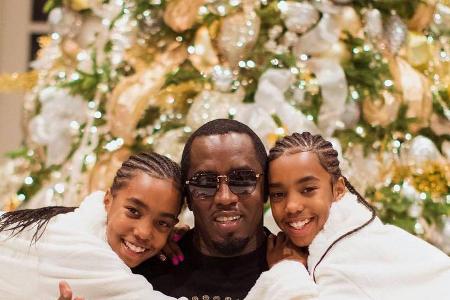 Sean Combs mit seinen Kindern Sean Combs mit seinen Kindern