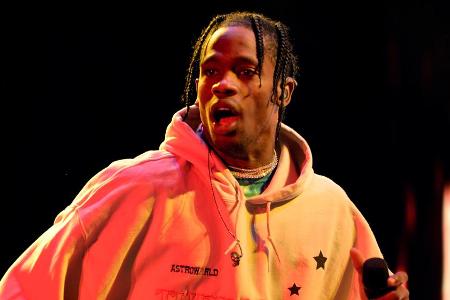 Travis Scott bei einem seiner Auftritte Travis Scott bei einem seiner Auftritte