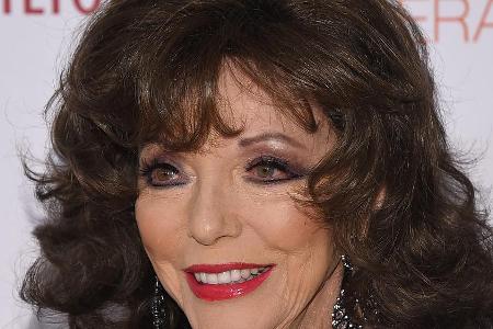 Joan Collins bei einem Auftritt in Los Angeles Joan Collins bei einem Auftritt in Los Angeles