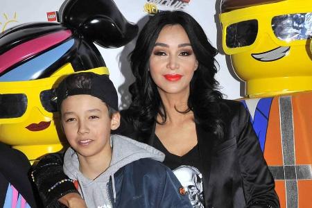 Verona Pooth mit Sohn San Diego auf einer Filmpremiere in Günzburg Verona Pooth mit Sohn San Diego auf einer Filmpremiere in Günzburg