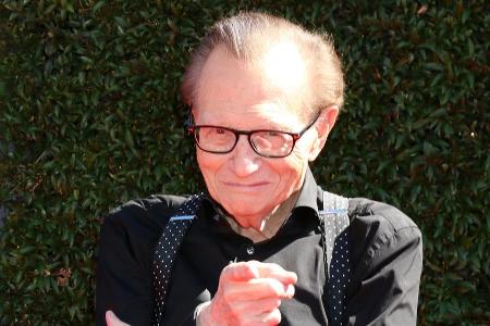 US-Moderator Larry King erfreut sich auch im hohen Alter bester Gesundheit US-Moderator Larry King erfreut sich auch im hohen Alter bester Gesundheit